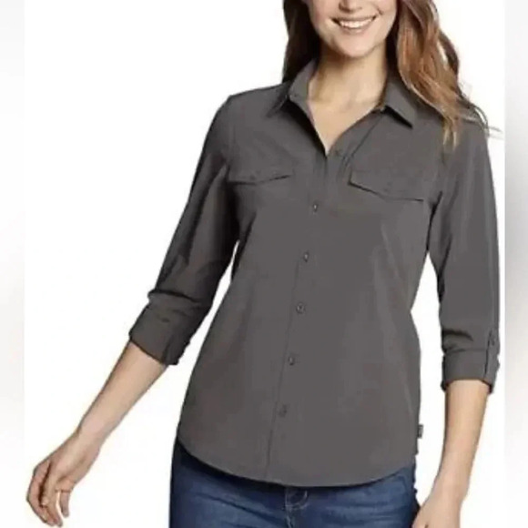 Eddie Bauer Ladies' Departure Top - Picture 1 of 6